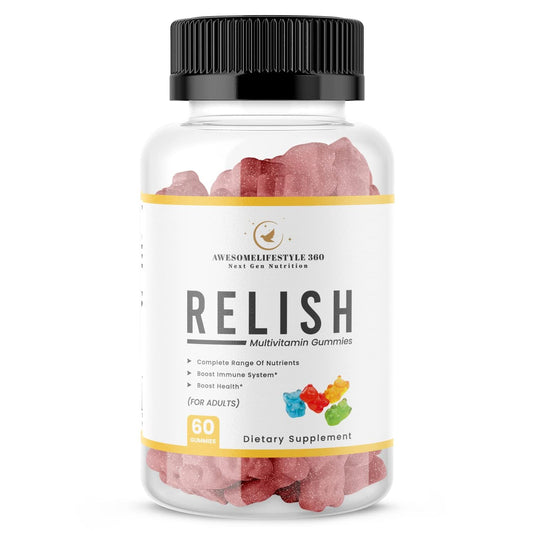 Botella de gummies multivitamínicos Awesomelifestyle360