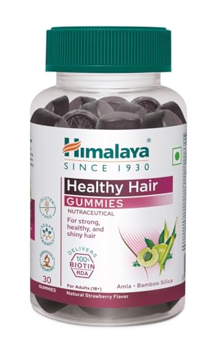 Gummies para salud capilar y brillo, botella de 30 piezas