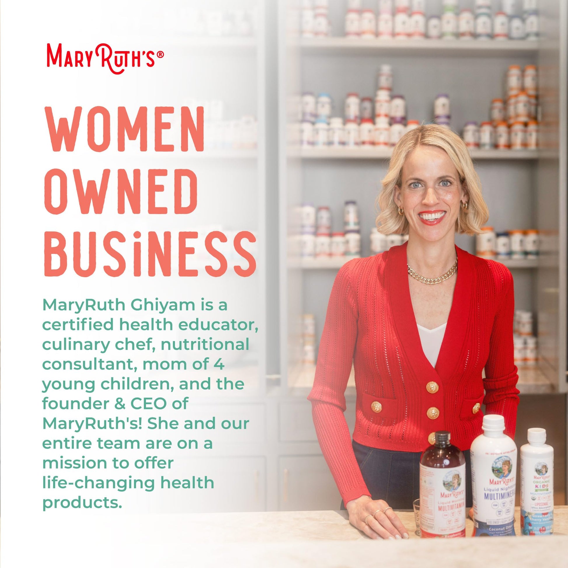 Gummies multivitamínicos con postbióticos para niños MaryRuth