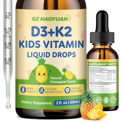 Gotas de vitamina D3 K2 GZ HAOYUAN para niños y adultos