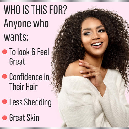 Hair Thickness Maximizer suplemento sin gluten fabricación USA