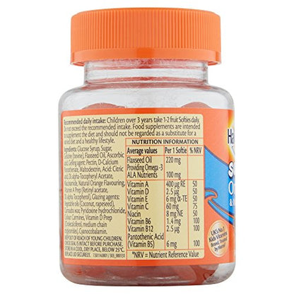 Haliborange multivitaminas niños omega-3