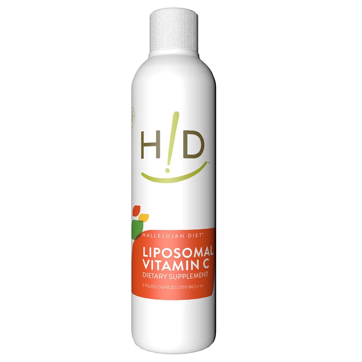 THE HALLELUJAH DIET Vitamina C líquida liposomal apoyo inmunológico