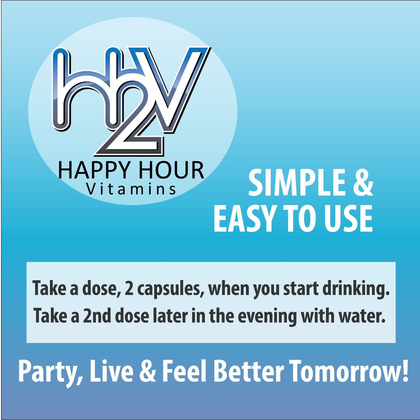 Happy Hour Vitamins con vitaminas B y C y extracto de nopal