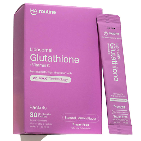 Haroutine glutatión liposomal polvo sobres sabor limón