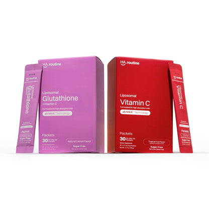 Haroutine sobres vitamina C y glutatión liposomales pack antioxidant
