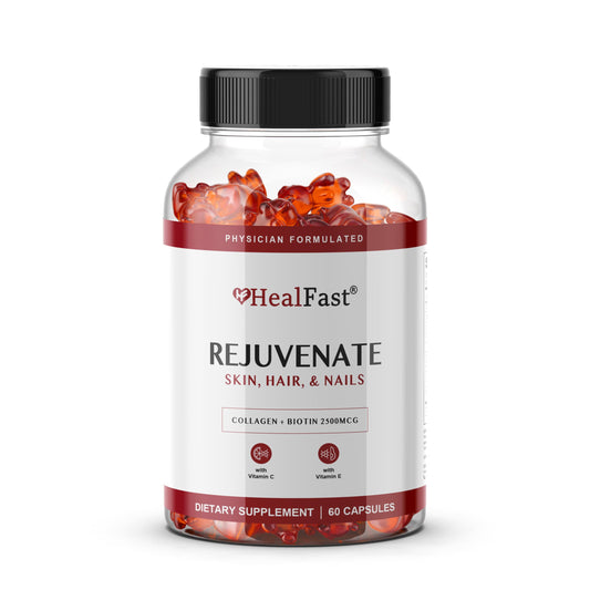 gomitas HealFast rejuvenate colágeno y biotina