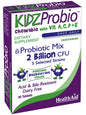 healthaid kidzprobio masticable probióticos sabor grosella negra