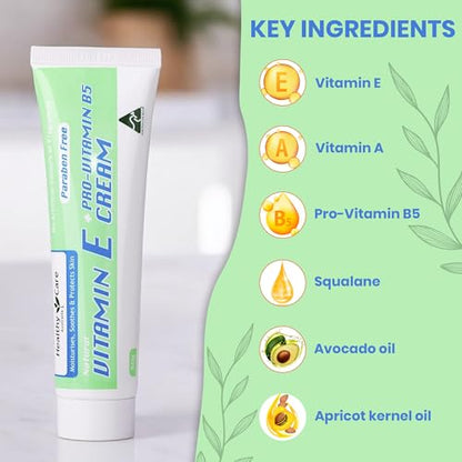 Healthy Care crema Vitamina E B5 hidratante 50g