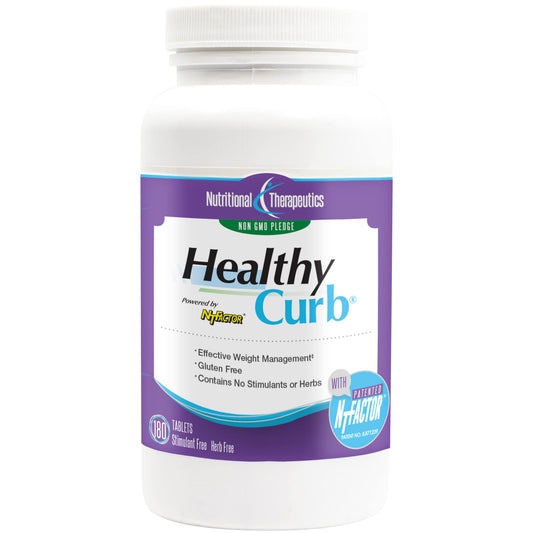 Healthy Curb suplemento para control de peso con NTFactor 180 tabletas