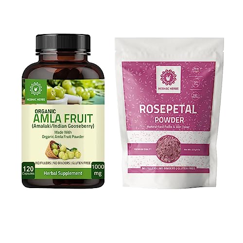 Hebhac Herbs cápsulas de amla paquete