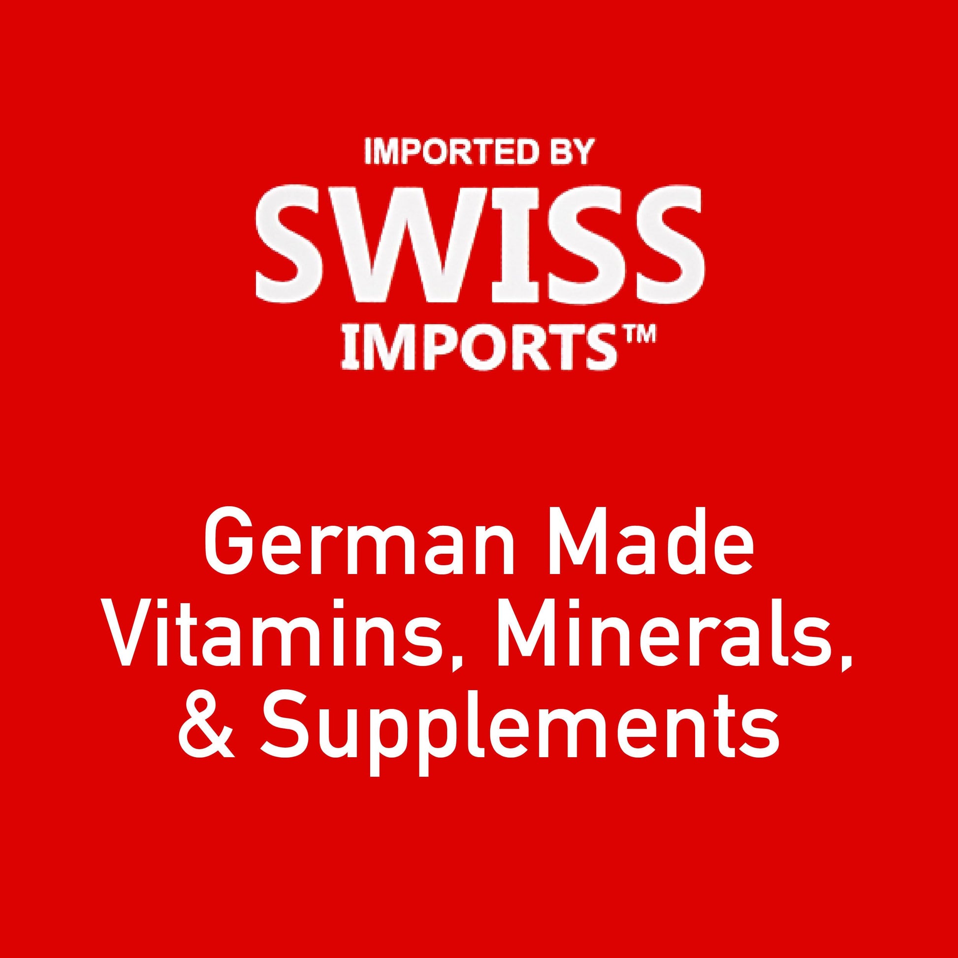 Hecho en Alemania vitaminas y minerales