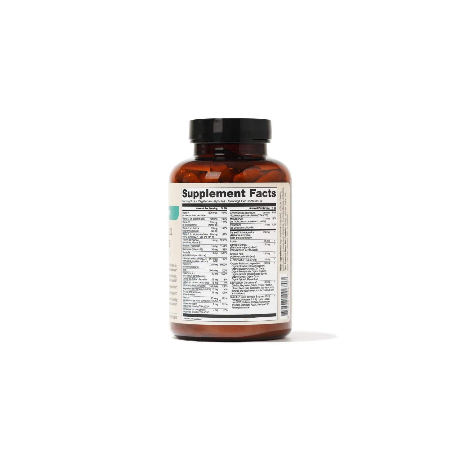 Hechos suplementarios del multivitamínico NatureWise