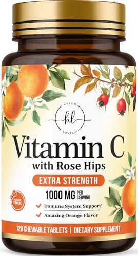 Hello Lovely! Vitamina C 1000 mg frasco y tabletas