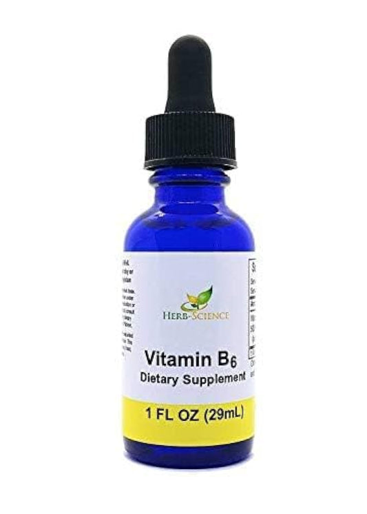 Herb-Science gotas líquidas vitamina B6 apoyo salud cerebral