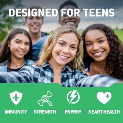 Beneficios de multivitamínico Herbtonics diario para adolescentes