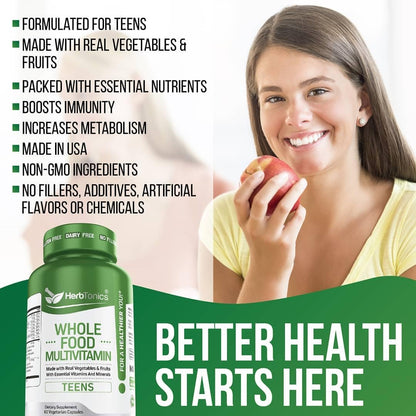 Vitaminas y minerales de Herbtonics adolescentes