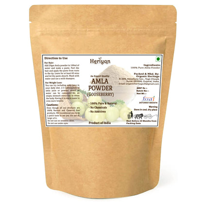 Heriyan polvo de amla 400g bolsa kraft