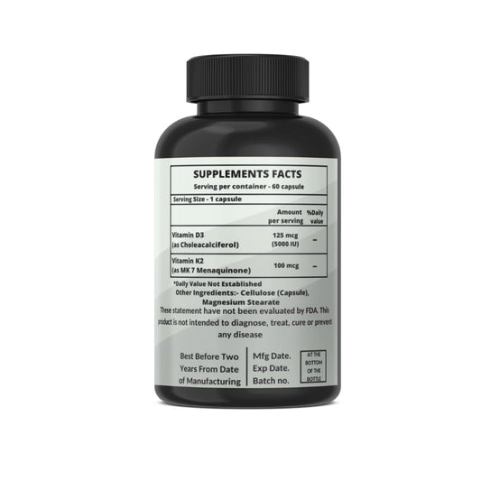 Heroot cápsulas vitamina d y k fácil de tragar 120 unidades