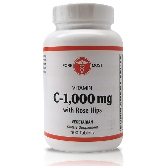 Holistic Health vitamina C 1000mg rosas mosqueta envase frontal