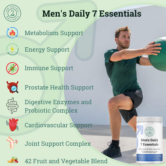 hombre ejercitándose bienestar multivitaminas