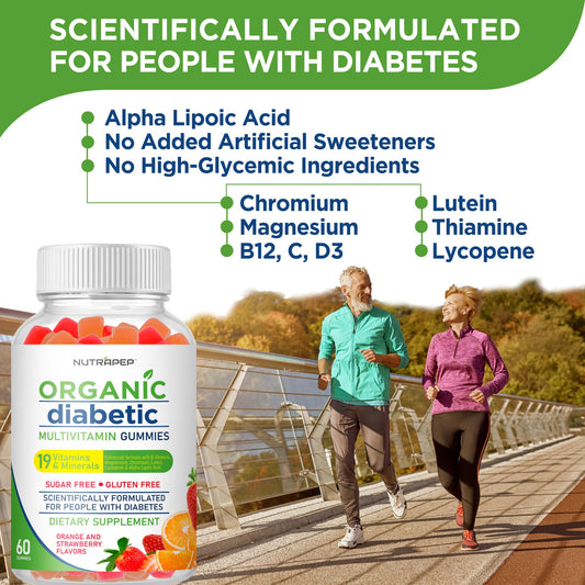 Hombre y mujer disfrutando de vitaminas NutraPep.