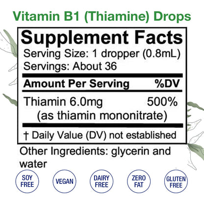 HoneyCombs vitaminas B5 B2 B1 extractos líquidos 1 fl oz c/u