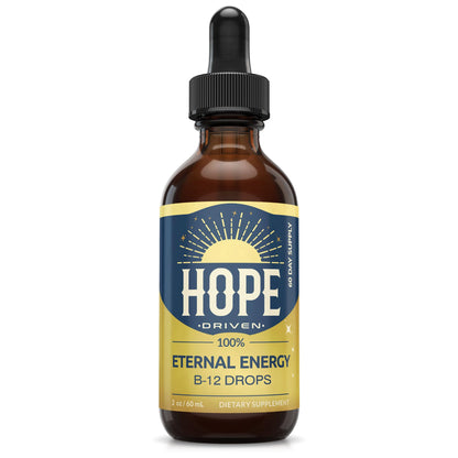 Hope Driven gotas vitamina b12 líquida 1250mcg suple