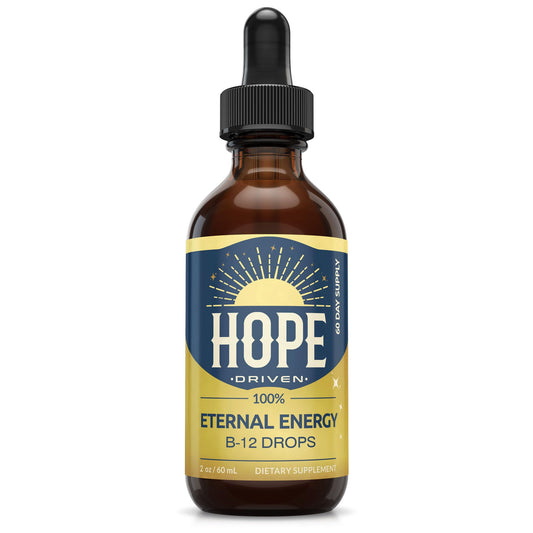 Hope Driven gotas vitamina b12 líquida 1250mcg suple