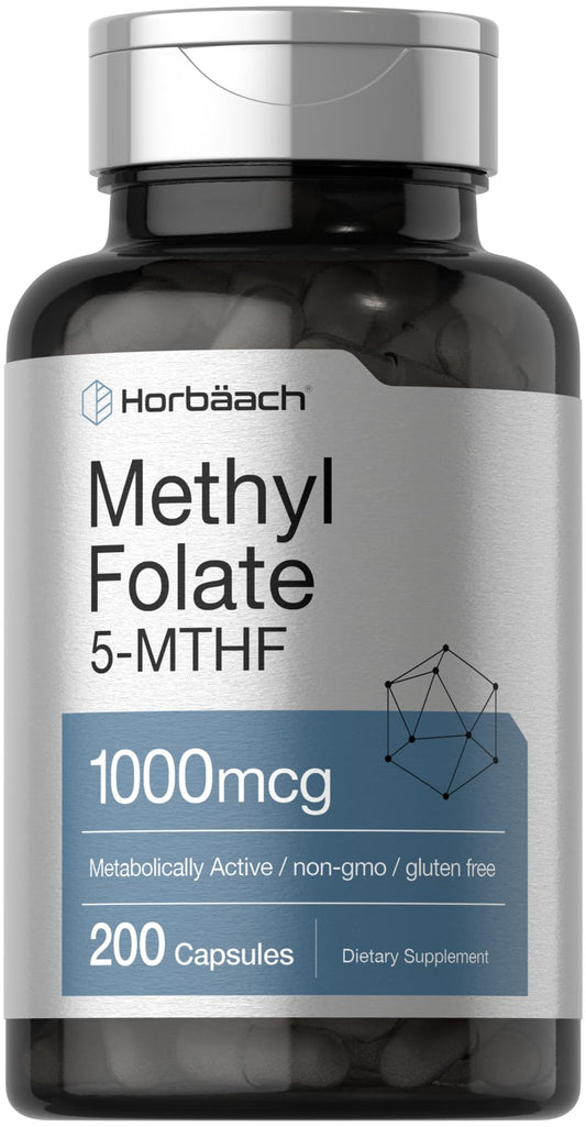 Horbäach Metilfolato 1000 mcg botella