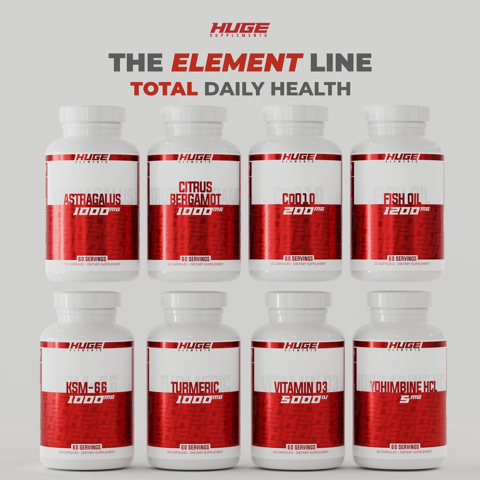 Suplemento para huesos y ánimo Huge Supplements vitamina D3