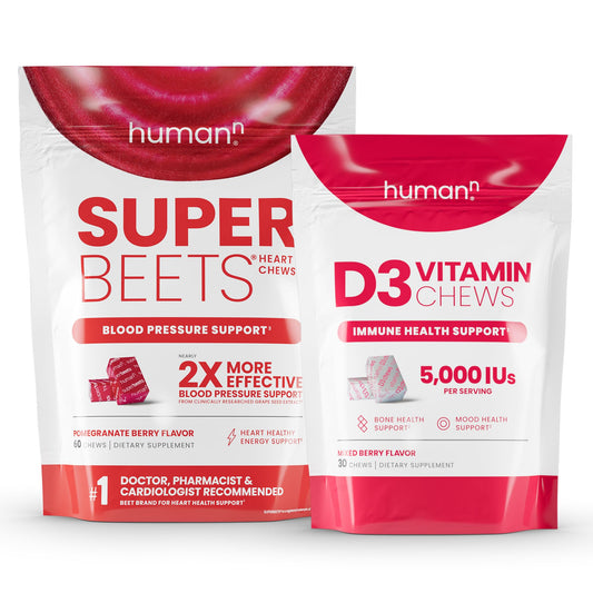 HumanN SuperBeets gomitas para salud del corazón y vitamina D3