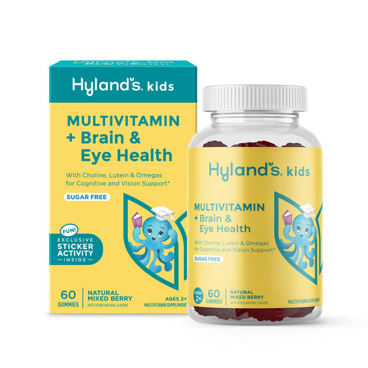 Hyland's gomas multivitaminas cerebrales y oculares niños