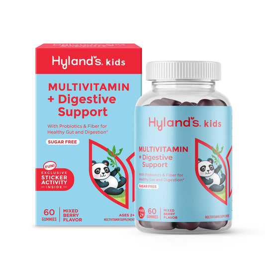 Hyland's multivitaminas niños digestivo pack botella