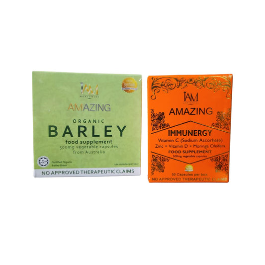 IAM Worldwide cápsulas orgánicas puras con IMMUNERGY vitamina C