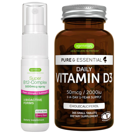 Igennus paquete vitamina D3 2000iu 365 tabletas