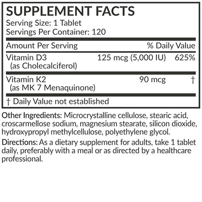 Imagen completa envase Futurebiotics Vitamina K2 D3