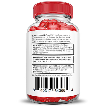 Imagen enfocada de Gomitas Vital Grow XL con ACV