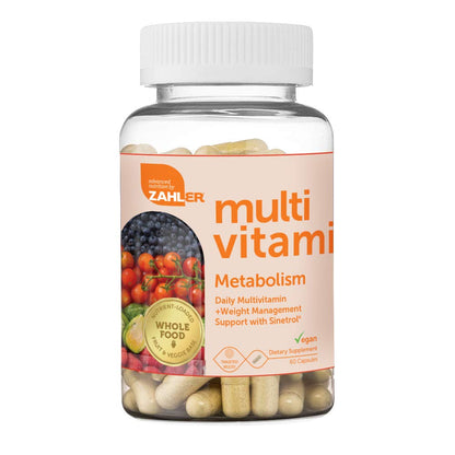 Imagen lateral Zahler multivitamínico metabolismo