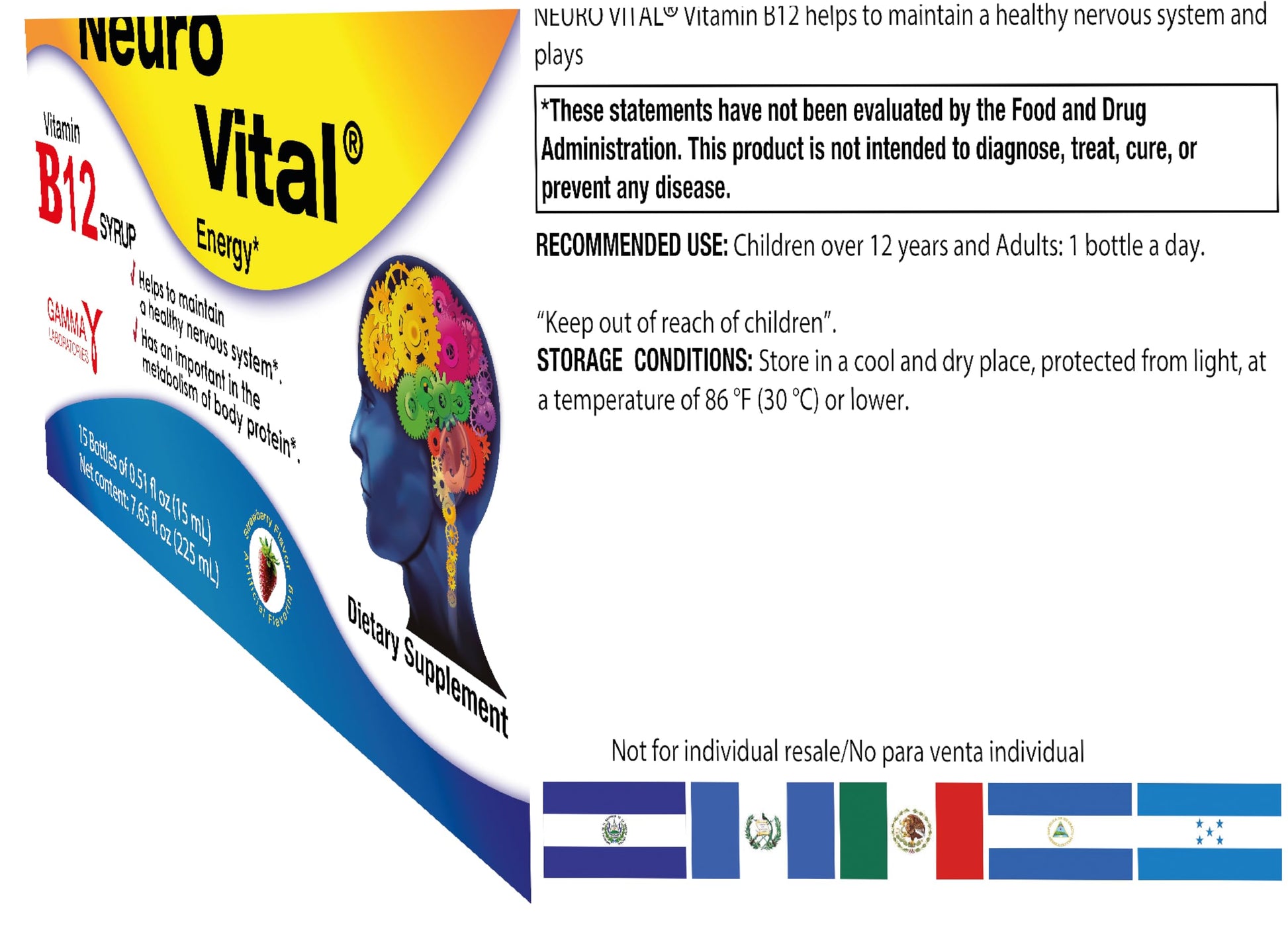 Imagen de Neuro Vital alto en vitaminas B