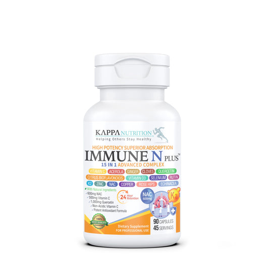 Frasco Immune N Plus 15 en 1 cápsulas 90 unidades