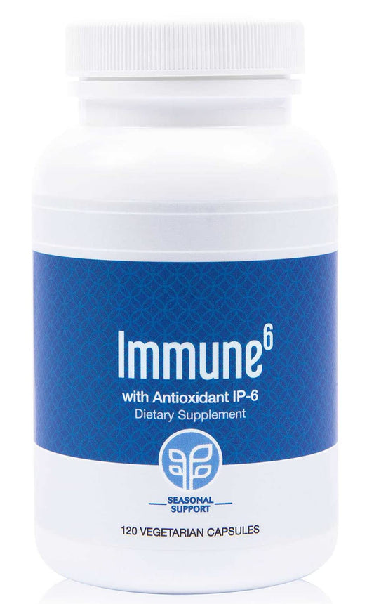 Botella de Immune6 con IP6 y selenio, 120 cápsulas