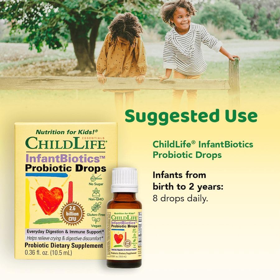 InfantBiotics gotas ChildLife Essentials alivio digestivo bebés