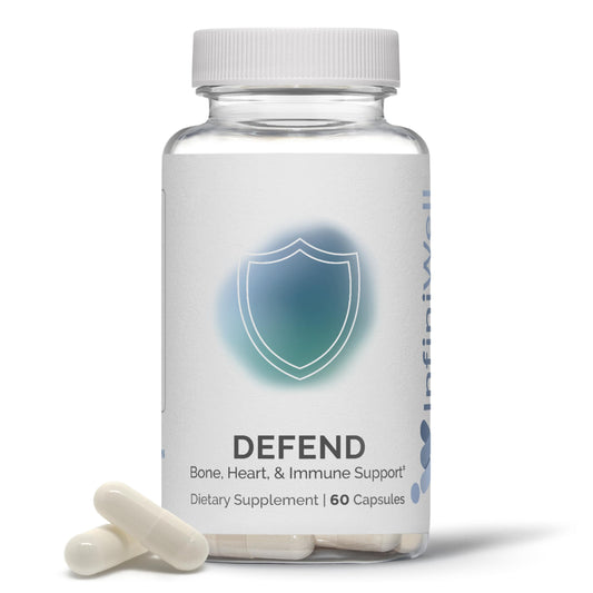 InfiniWell Defend suplemento para huesos y corazón