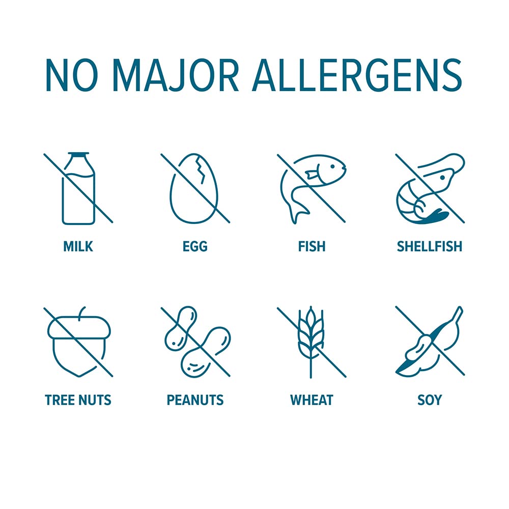 Información de alérgenos del multivitamínico Seeking Health.