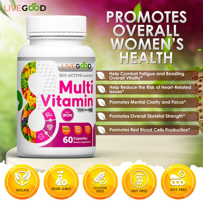 Información sobre beneficios del multivitamínico LIVEGOOD