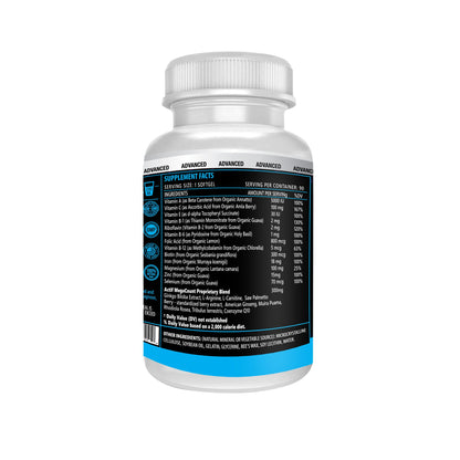 Información ingredientes ACTIF MegaCount hombres