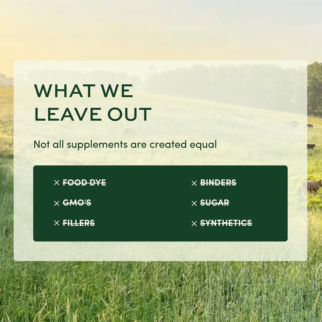 Información de ingrediente de EarthFirst - Multivitamínico vegetal