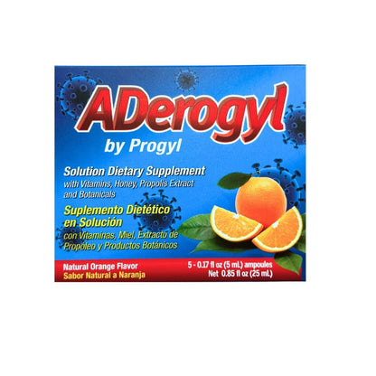 Información nutricional de Aderogyl