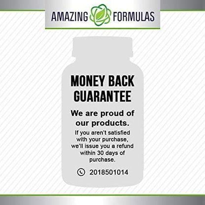 Información nutricional Amazing Formulas vitamina b6 25mg